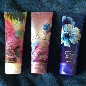 3 Full Bath and Body Works Body Cream